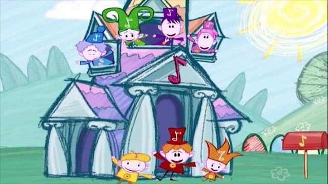 Обучающие музыкальные мультики Весёлые Нотки, развивающие мультики для малышей от BabyFirstTV