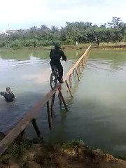 Tiny Bridge Cycling | Bicycle Challenge