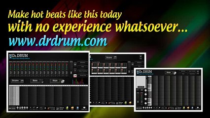 The example of Digital Beat Making Software -Beat  in Dr Drum