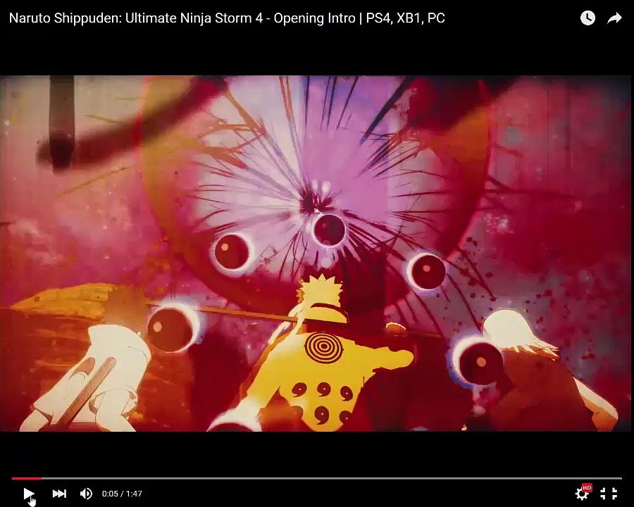 Naruto Shippuden  Ultimate Ninja Storm 4 - Opening Intro