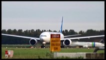 Garuda Indonesia - Boeing 777-300 ER - Takeoff at AMS Schiphol (PK-GIE)