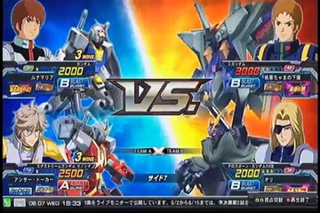 ガンダムEXVSフルブースト 猛者の戦い30 エクストリームガンダム ゼノンフェイズ視点