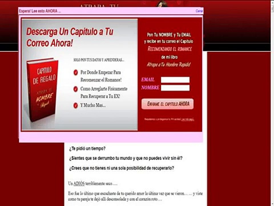 Atrapa A Tu Hombre Rapido E-Book