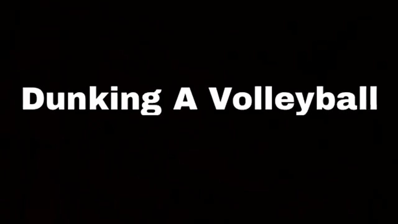 Dunking a Volleyball - Jump Manual