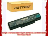 Battpit Bateria de repuesto para port?tiles Acer Aspire 5542 (4400mah / 48wh)