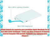 Battpit Bateria de repuesto para port?tiles Apple MacBook Pro 13 inch (Mid 2010) (5200mah /