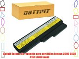 Battpit Bateria de repuesto para port?tiles Lenovo 3000 G530 4151 (4400 mah)