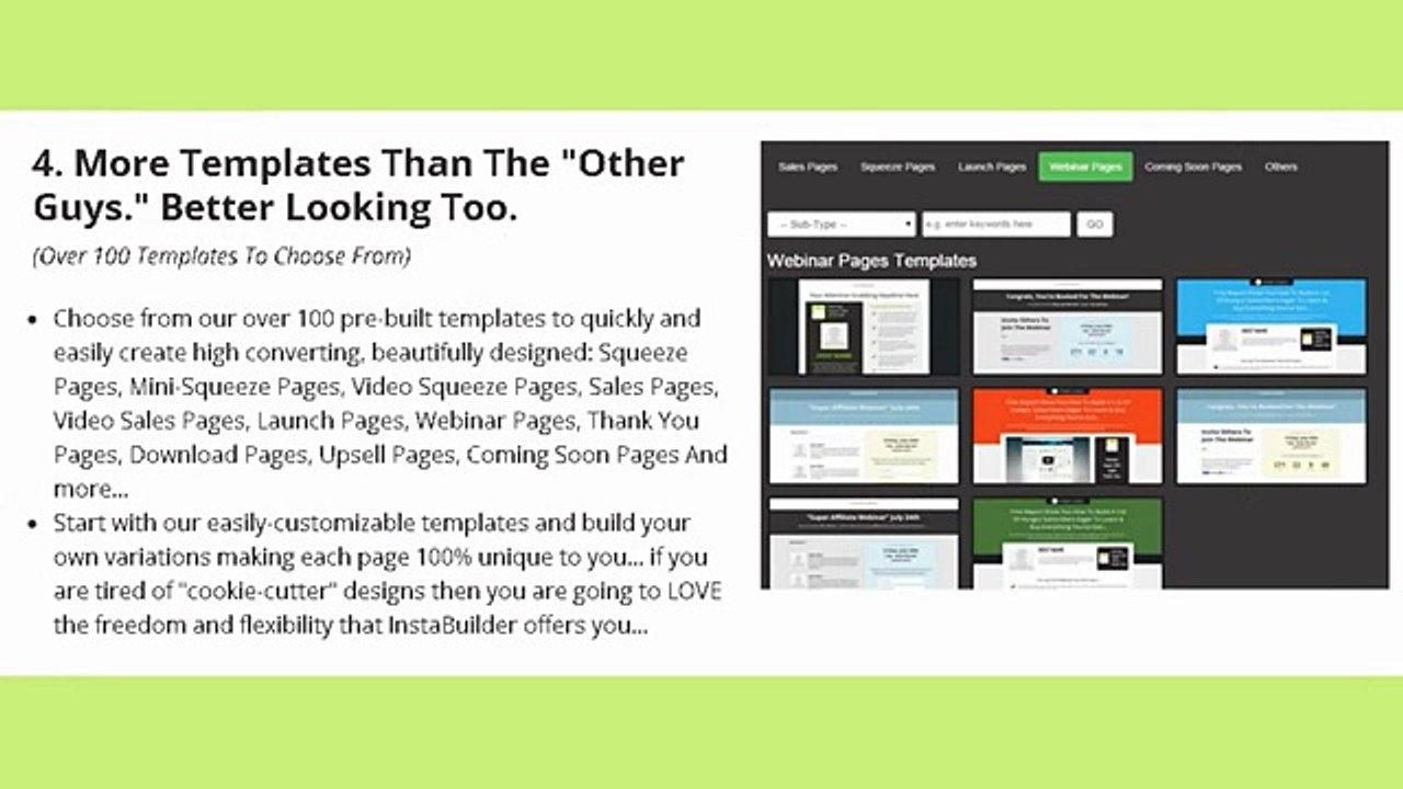 Instabuilder 2.0 - The Ultimate Wordpress Marketing Plugin