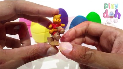 Kinder Surprise Eggs Peppa Pig Toy Story Play Doh Disney Frozen Winnie Pooh