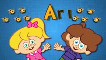 ABC Alfabe Şarkıları (A-B-C-Ç-D-E-F) - Sevimli Dostlar Eğitici Çizgi Film Çocuk Şarkıları