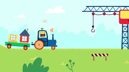 Развивающие мультики для малышей - Удивительная стройка - Учимся считать