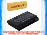 Battpit Recambio de Bateria para Ordenador Port?til Acer TravelMate 6592 Series (4400mah /