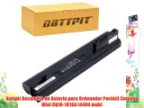Battpit Recambio de Bateria para Ordenador Port?til Compaq Mini CQ10-101SA (4400 mah)