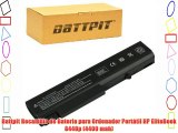 Battpit Recambio de Bateria para Ordenador Port?til HP EliteBook 8440p (4400 mah)