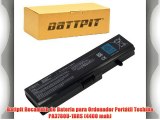 Battpit Recambio de Bateria para Ordenador Port?til Toshiba PA3780U-1BRS (4400 mah)