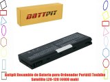 Battpit Recambio de Bateria para Ordenador Port?til Toshiba Satellite L20-120 (4400 mah)