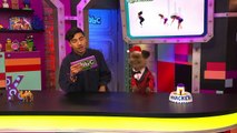 Bagpipe fail on CBBC with Karim and Hacker