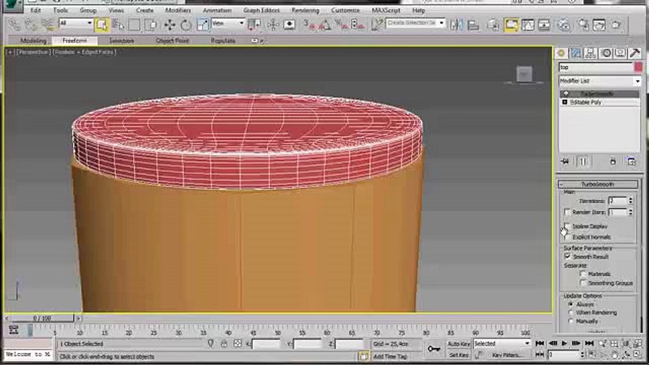 3ds Max Chair Modeling Clip4-15