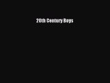 [PDF Télécharger] 20th Century Boys [PDF] en ligne