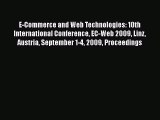 [PDF Download] E-Commerce and Web Technologies: 10th International Conference EC-Web 2009 Linz