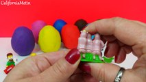 Play-Doh Many Surprise Eggs Spongebob Minnie Mouse Frozen Looney Tunes Hello Kitty