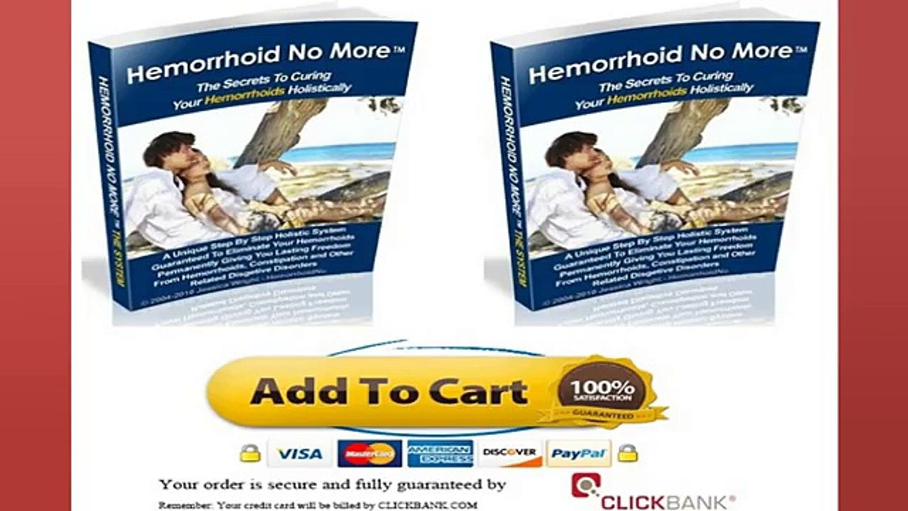 Hemorrhoid No More Review How to Get Rid of Hemorrhoids, Fast!