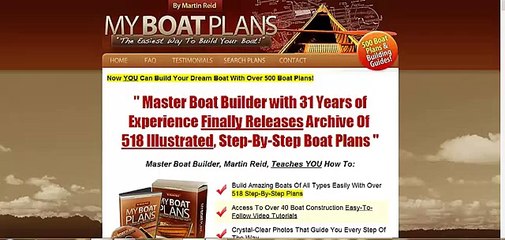 My Boat Plans Prices - Learn More Here!