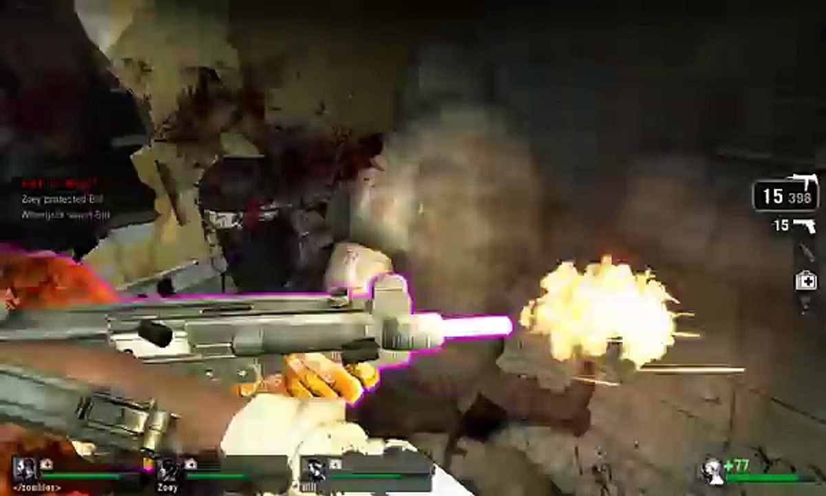 L4d lesson: if you can't fight it... run!