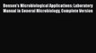 [PDF Download] Benson's Microbiological Applications: Laboratory Manual in General Microbiology