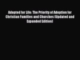 (PDF Download) Adopted for Life: The Priority of Adoption for Christian Families and Churches