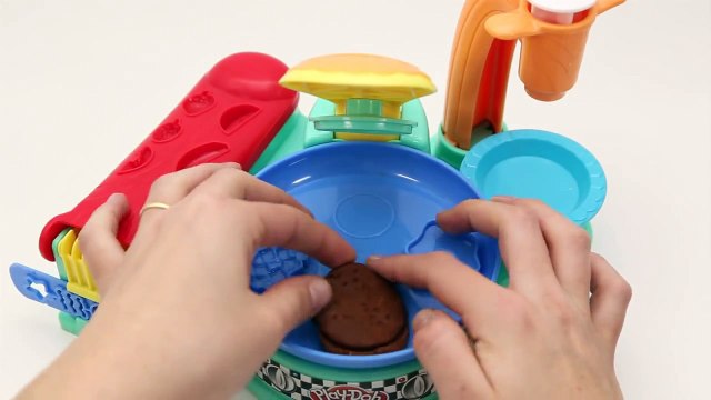 Play Doh Flip N Serve Breakfast Play-Doh Waffles, Ice Cream Smoothies, Play Dough Food