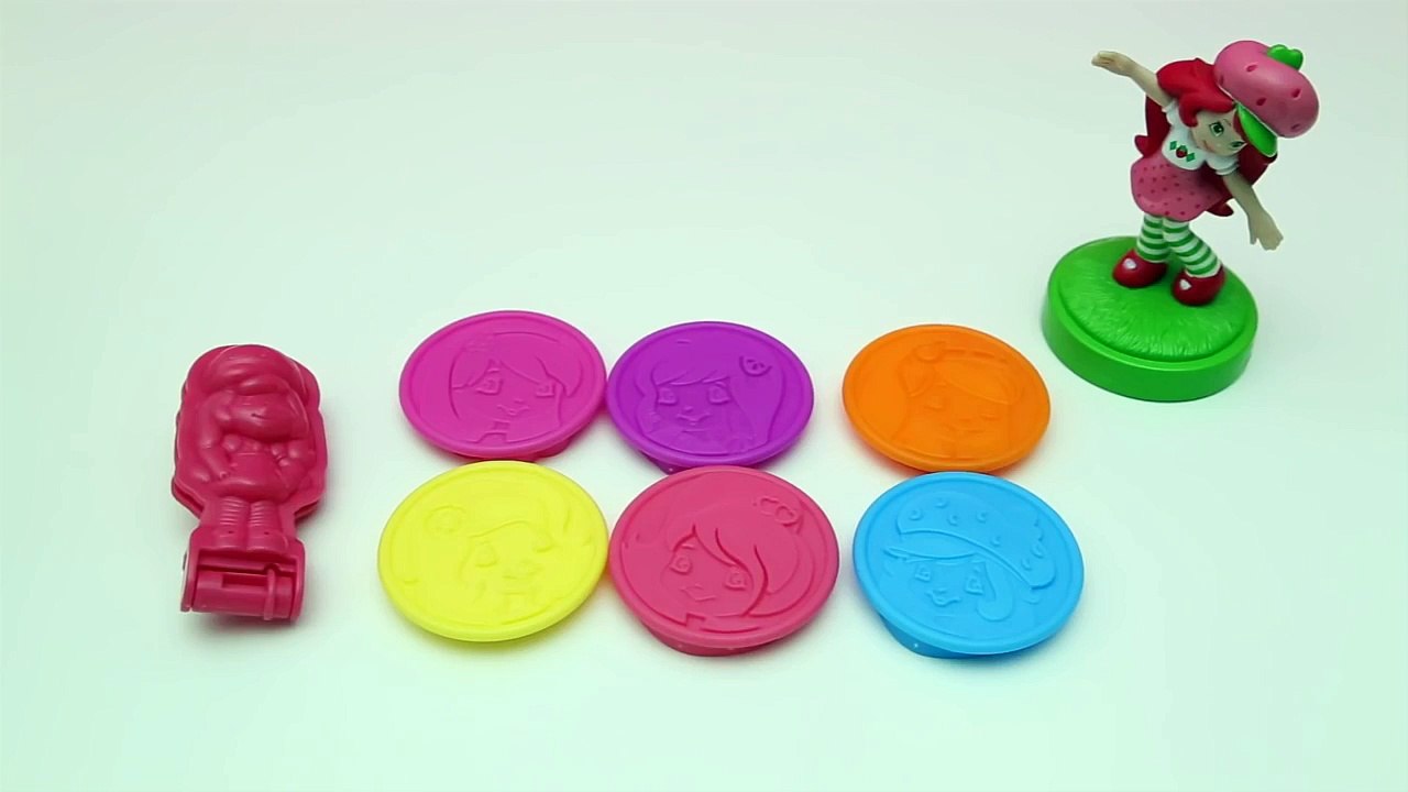 Play Doh Strawberry Shortcake playset toy playdo Tarta de fresa plastilina by Unboxingsurpriseegg