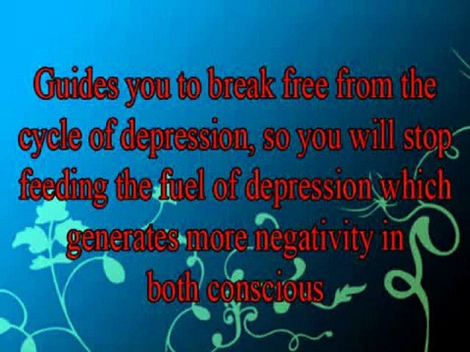 Depression Free Method - How to Cure Depression Naturally