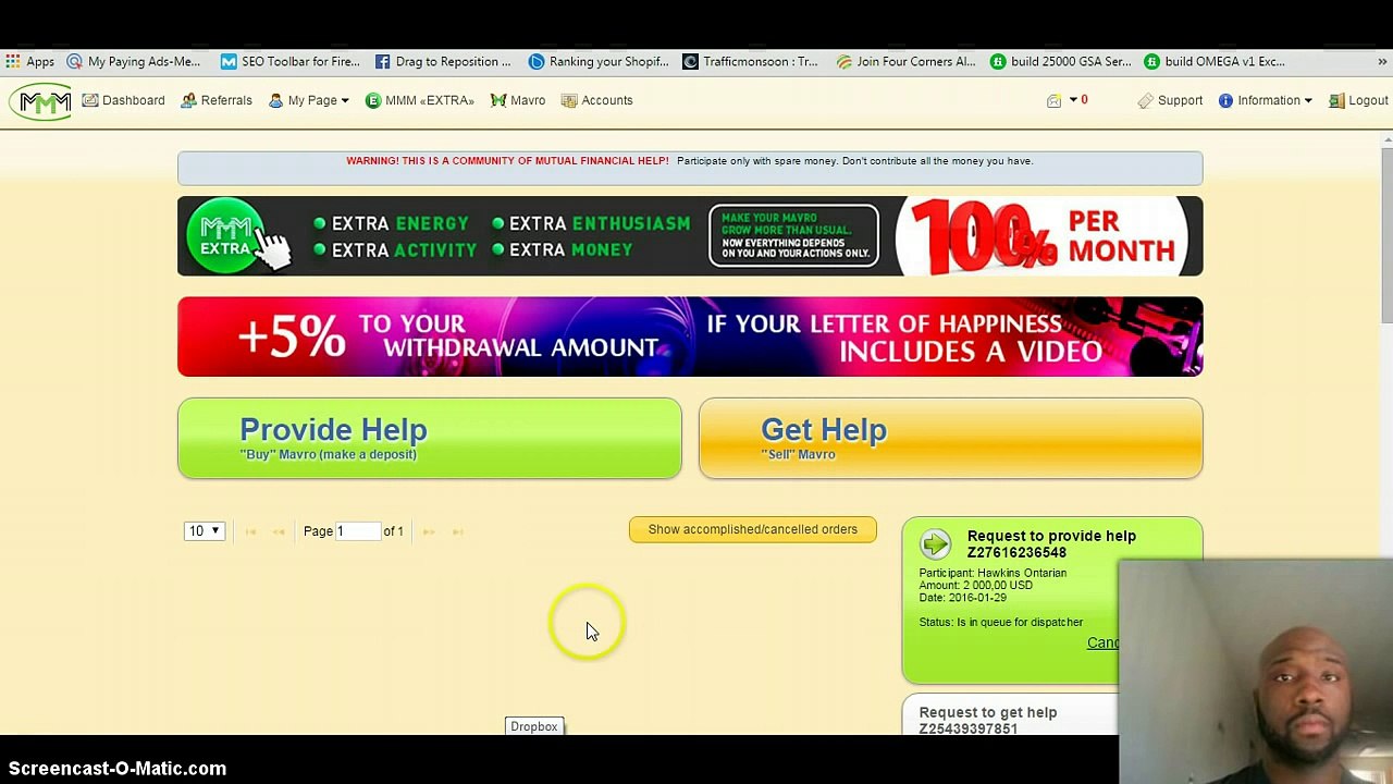 MMM Pays 2320 USD- Join MMM Global Today Cause Together We Can Change the Financial World