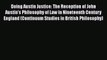 Doing Austin Justice: The Reception of John Austin's Philosophy of Law in Nineteenth Century