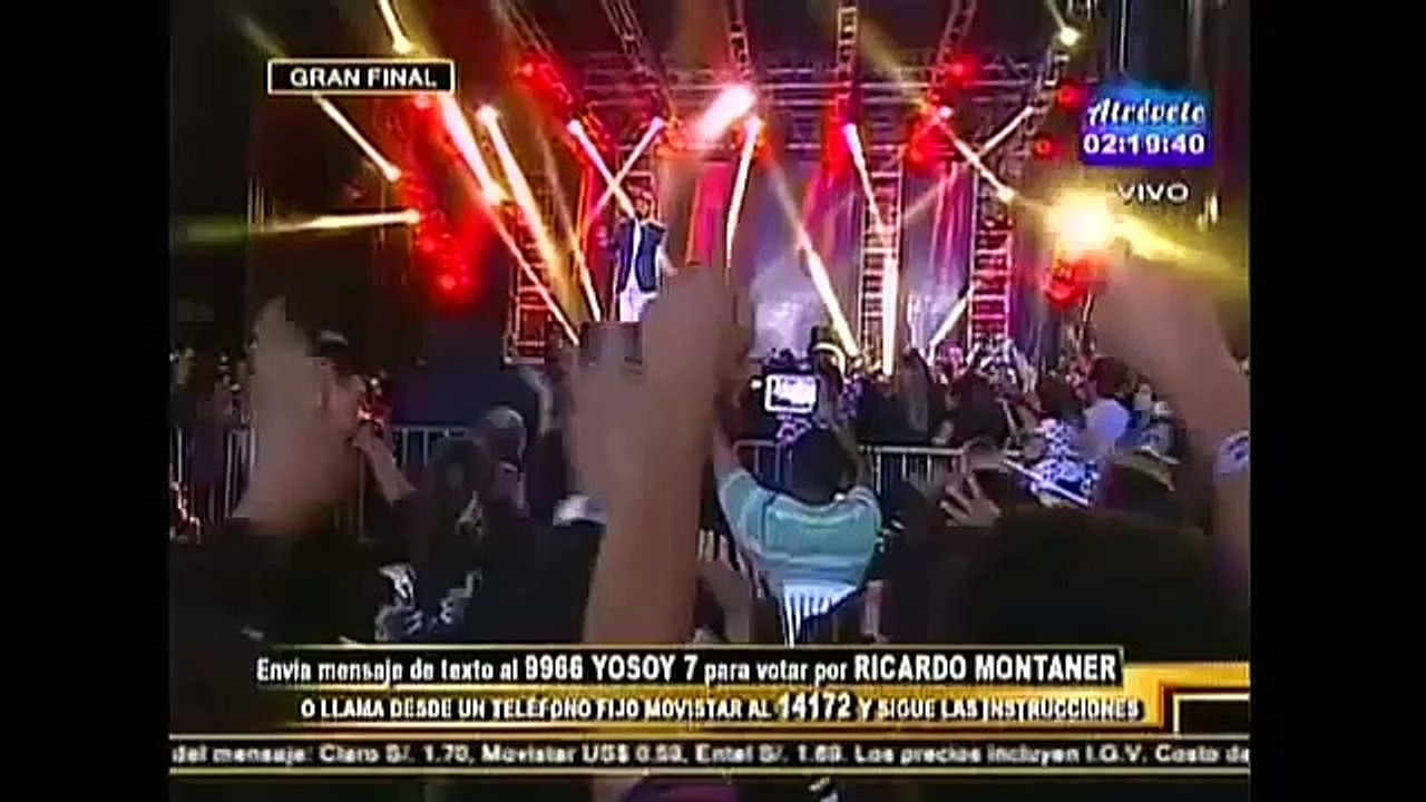 MIRA COMO FUE LA ULTIMA PRESENTACIÓN DE HUGO APAZA, RICARDO MONTANER FINAL| YO SOY 16/05/15
