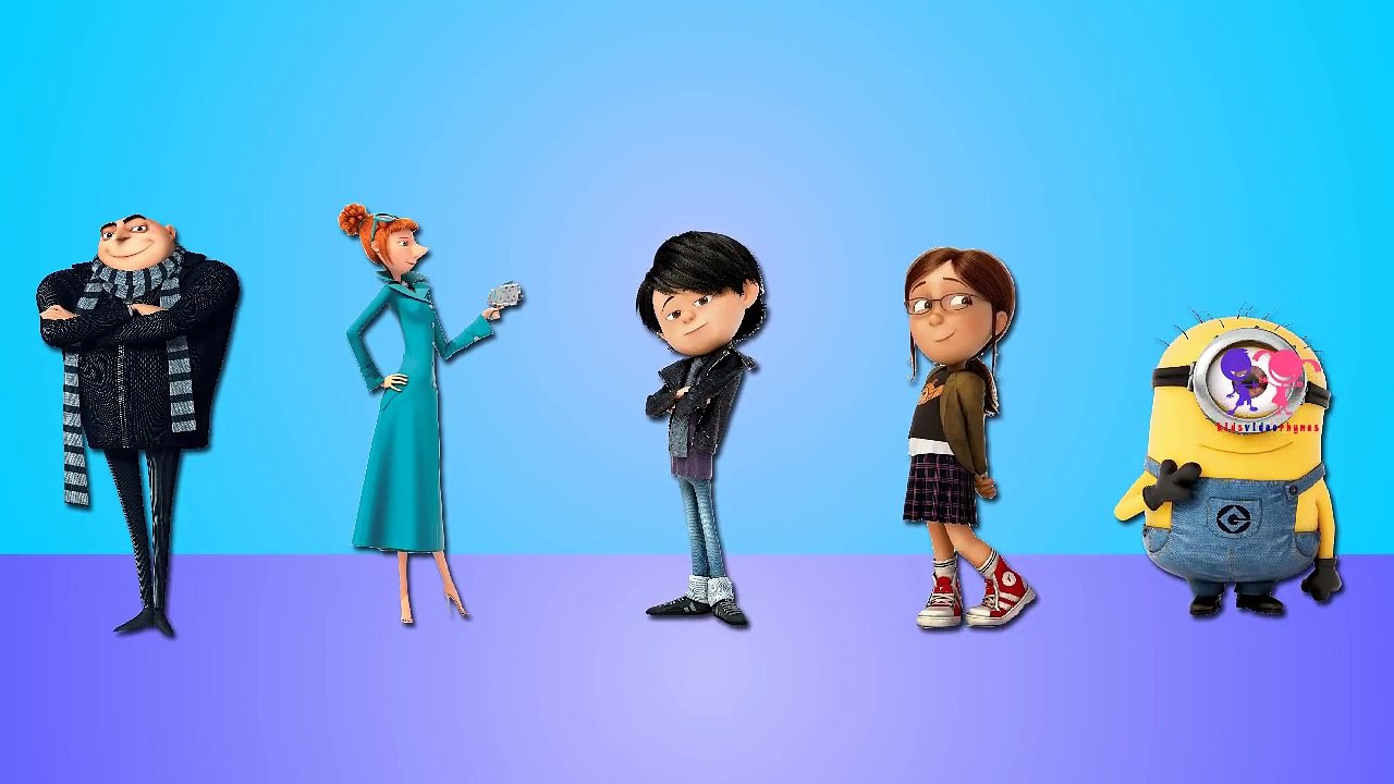 Despicable Me 2 Finger Family | Finger Family Nursery Rhymes | Cartoon Animation Rhymes fo