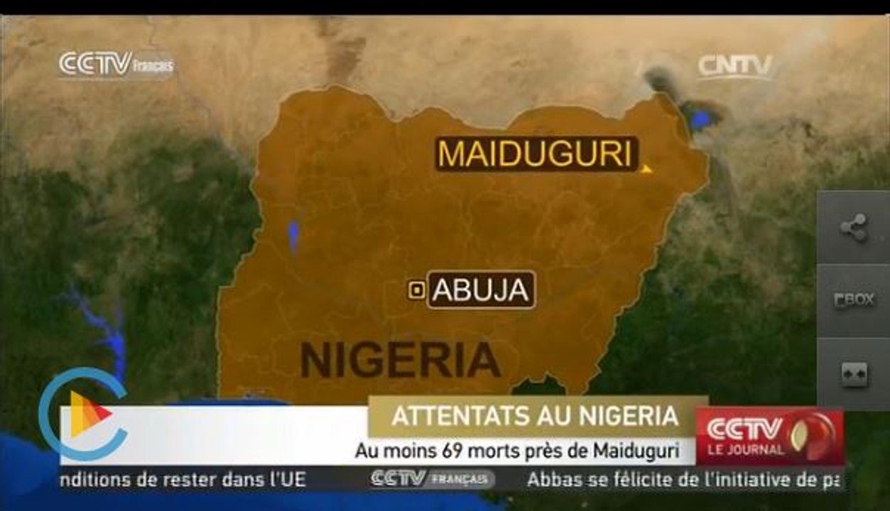 Vague d'attentats suicide au Nigeria : au moins 69 morts près de Maiduguri