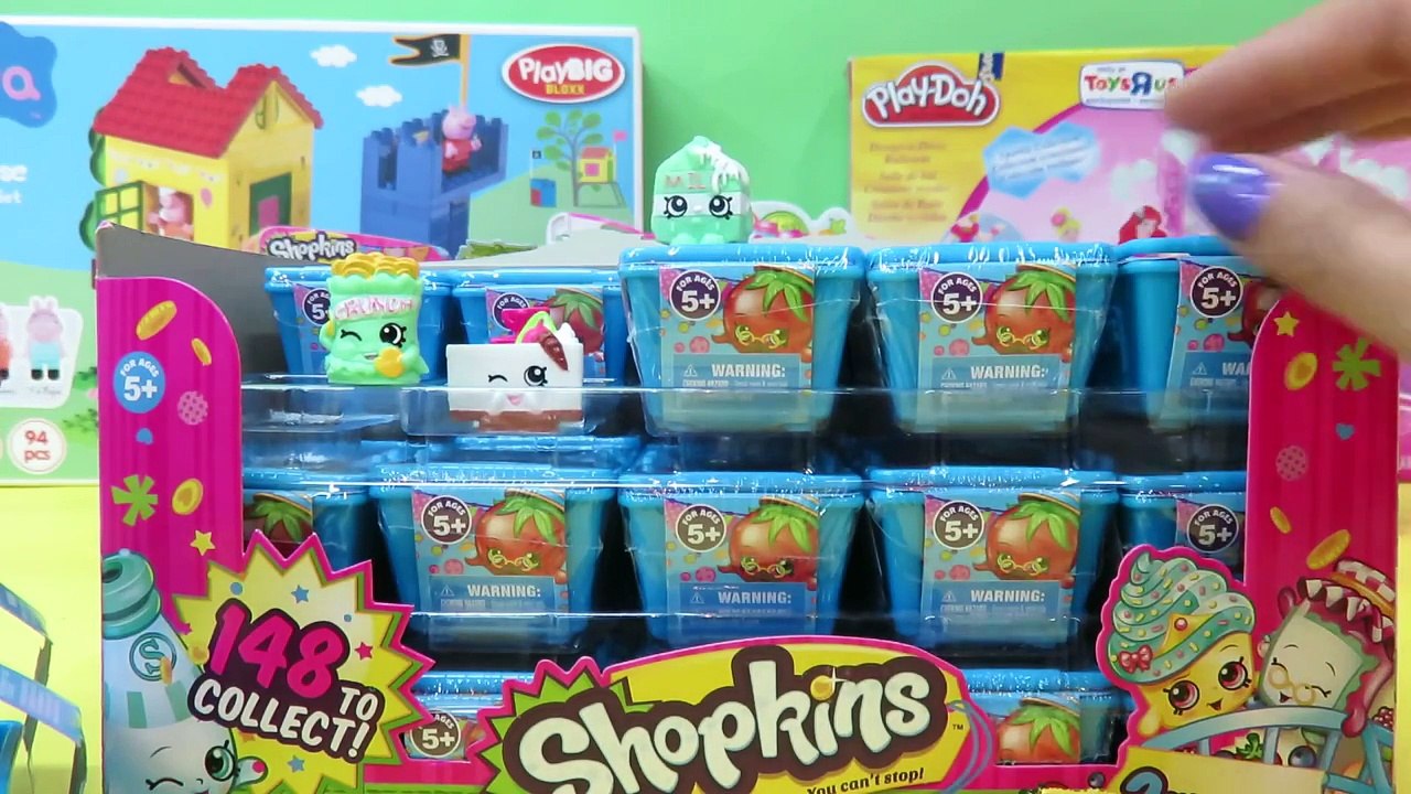 Shopkins Huge Blind Baskets Surprise Bags Review
