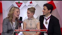 2016 Kaitlyn Weaver & Andrew Poje CFSC Post-SD Interview (720p)