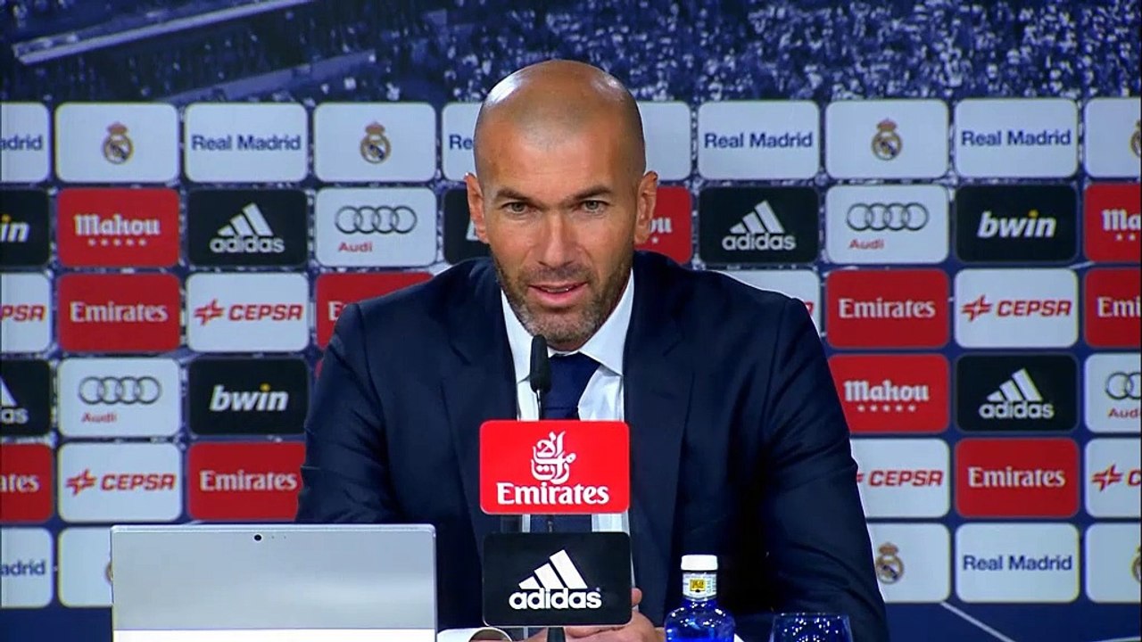 22e j. - Zidane : "On a pris l'habitude de voir Ronaldo marquer"