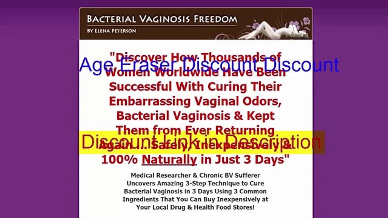 Bacterial Vaginosis Freedom Discount, Coupon Code, Get $20 Off