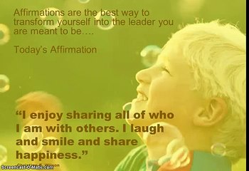 ECE Leadership Affirmation on Happiness 3 Minute Meditation