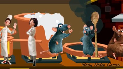 Finger Family Ratatouille Disney Song Daddy Finger Nursery Rhymes for Children