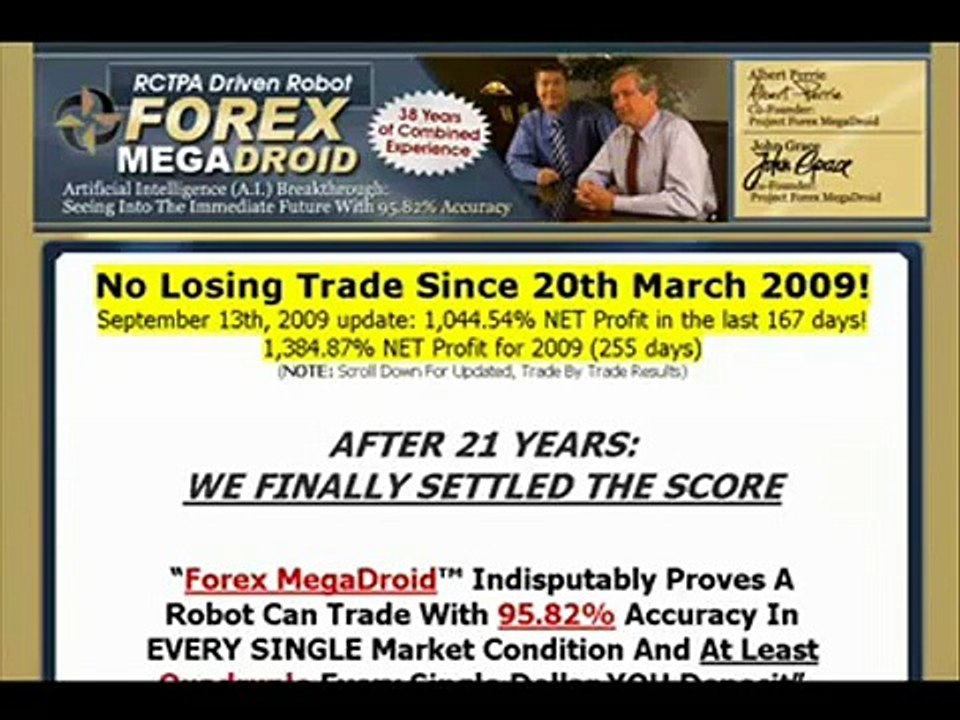 Forex Megadroid Video Review. Earn Money Scalping with Forex