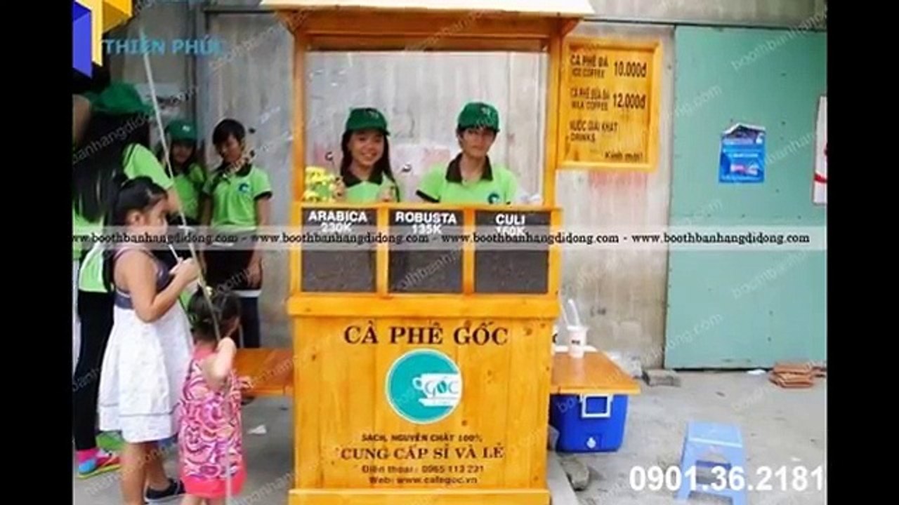 nhan san xuat xe ban tra sua luu dong - xuong san xuat xe ban ca phe di dong gia re