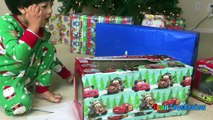 Christmas Morning 2015 Opening Presents Surprise Toys Ryan ToysReview