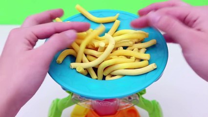 PLAY-DOH Spaghetti and Pasta Factory How to Make PlayDough Pasta Play Doh