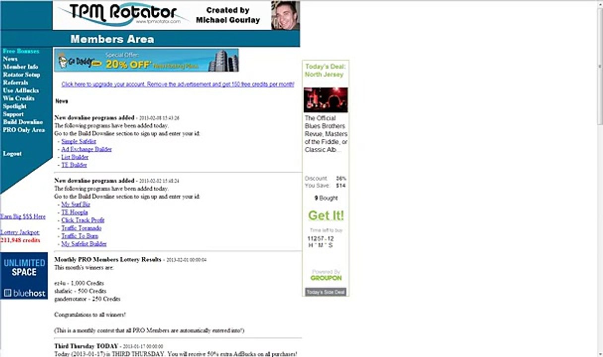 How to setup a URL rotator on TPM Rotator