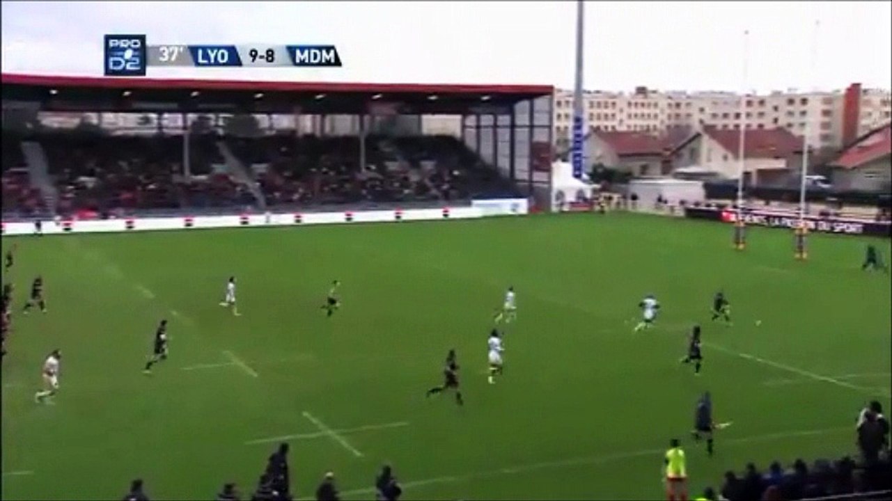 SITE OFFICIEL STADE MONTOIS RUGBY -  2EME ESSAI BEAL LOU vs SMR